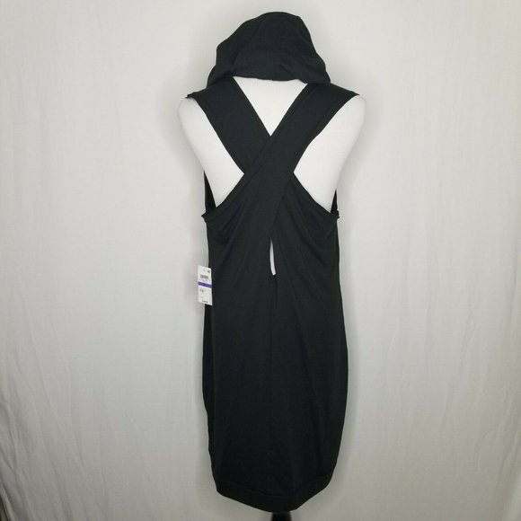 Material Girl Crisscross-Back Kangaroo Pckt Hoodie - Picture 5 of 8